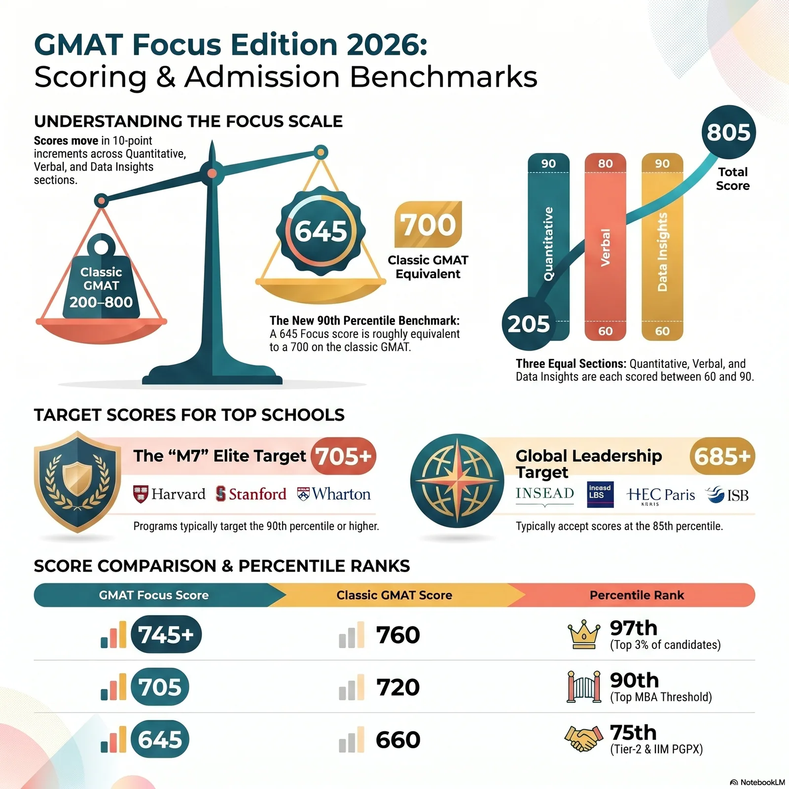 GMAT Score 2026 | Percentile + Targets | EEC