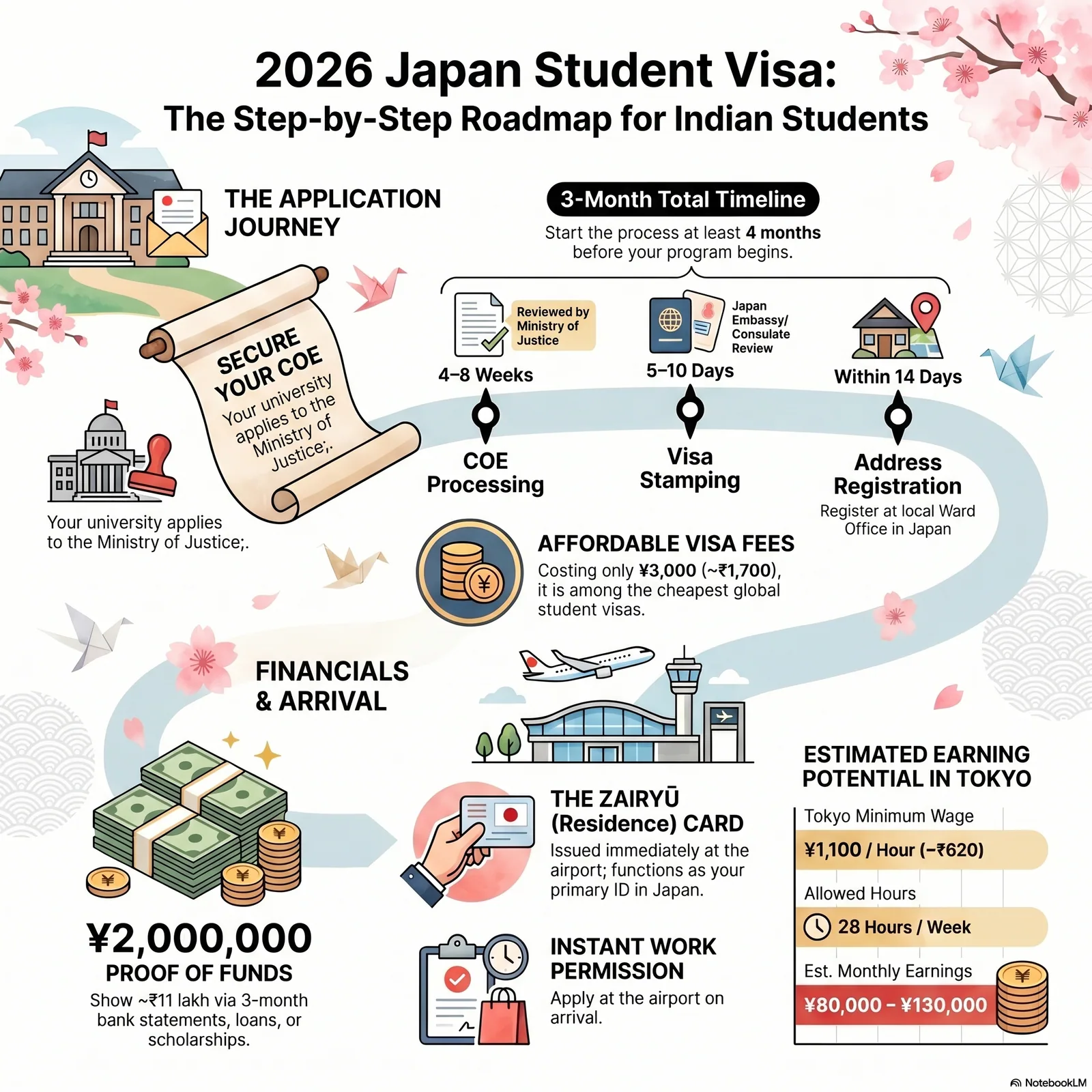 Japan Student Visa 2026 | COE Process | EEC