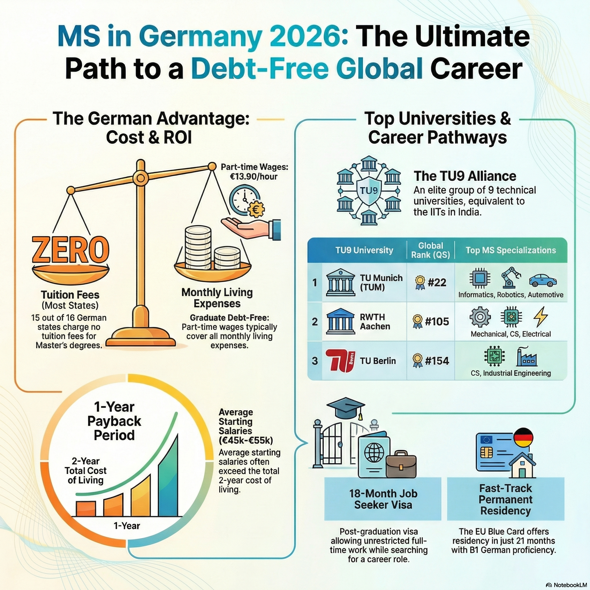 MS in Germany 2026 | Free Tuition | TU9 | EEC