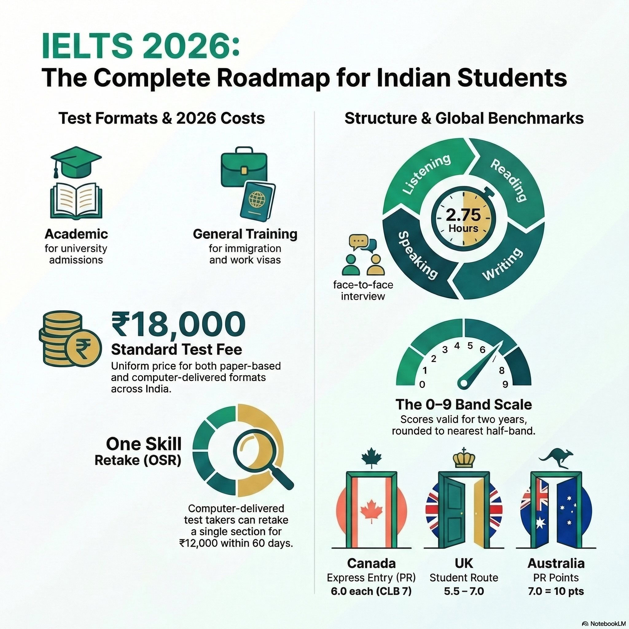IELTS 2026 Complete Guide India | Format Fee Score | EEC