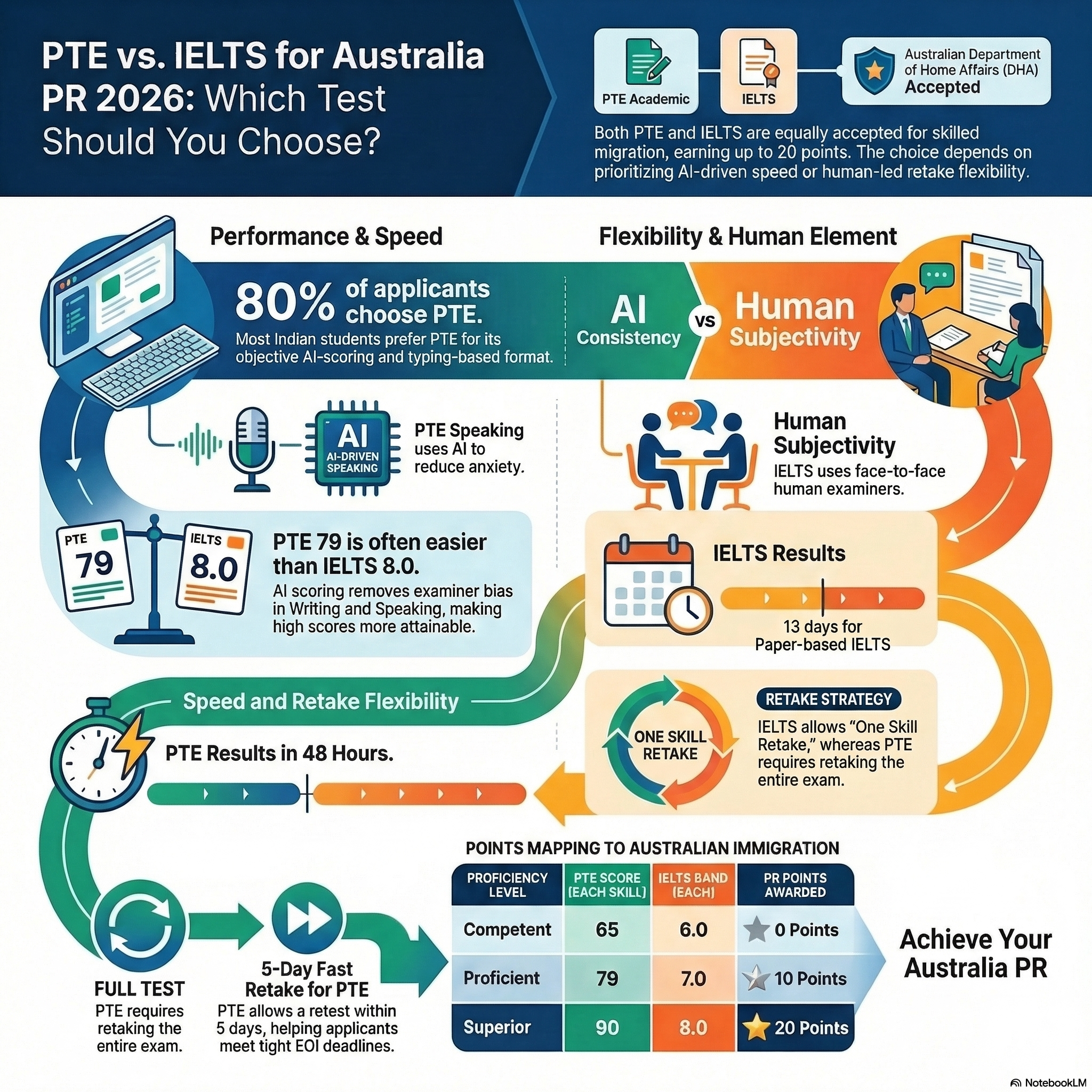 PTE vs IELTS Australia 2026 | Compare | EEC