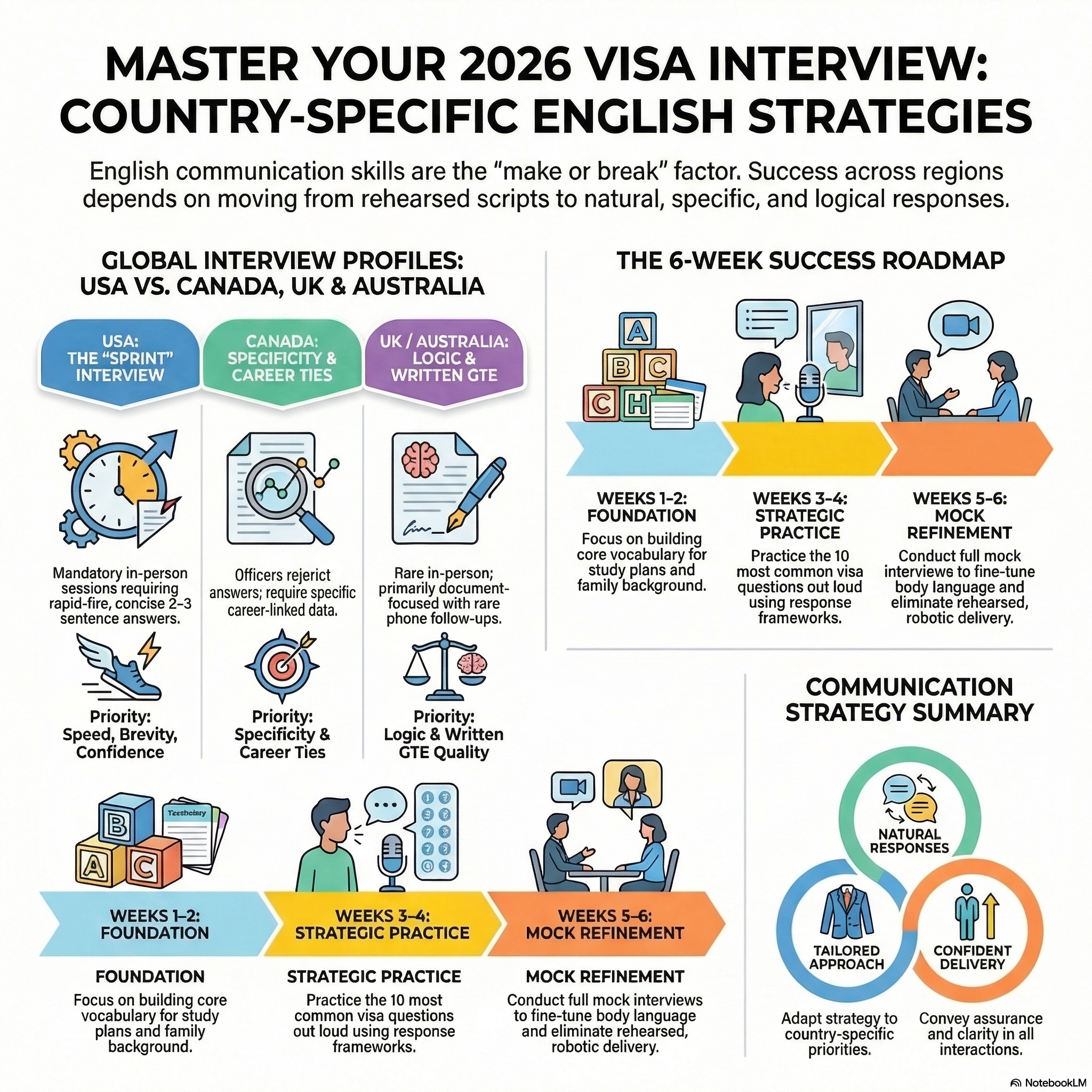 Visa Interview English Tips 2026 | All Countries | EEC