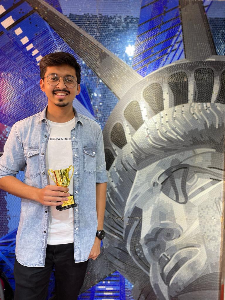 Sanyam Jain scored GRE 302 at EEC Vapi