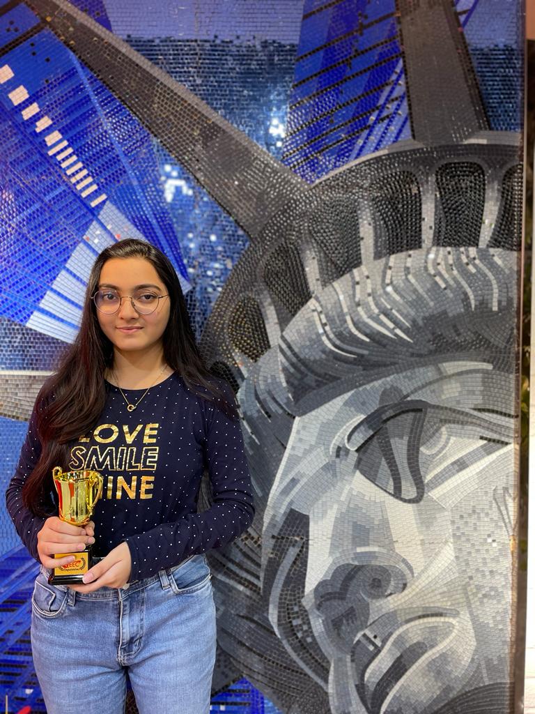 Tejasvini Bhatt scored GRE 303 at EEC Vapi