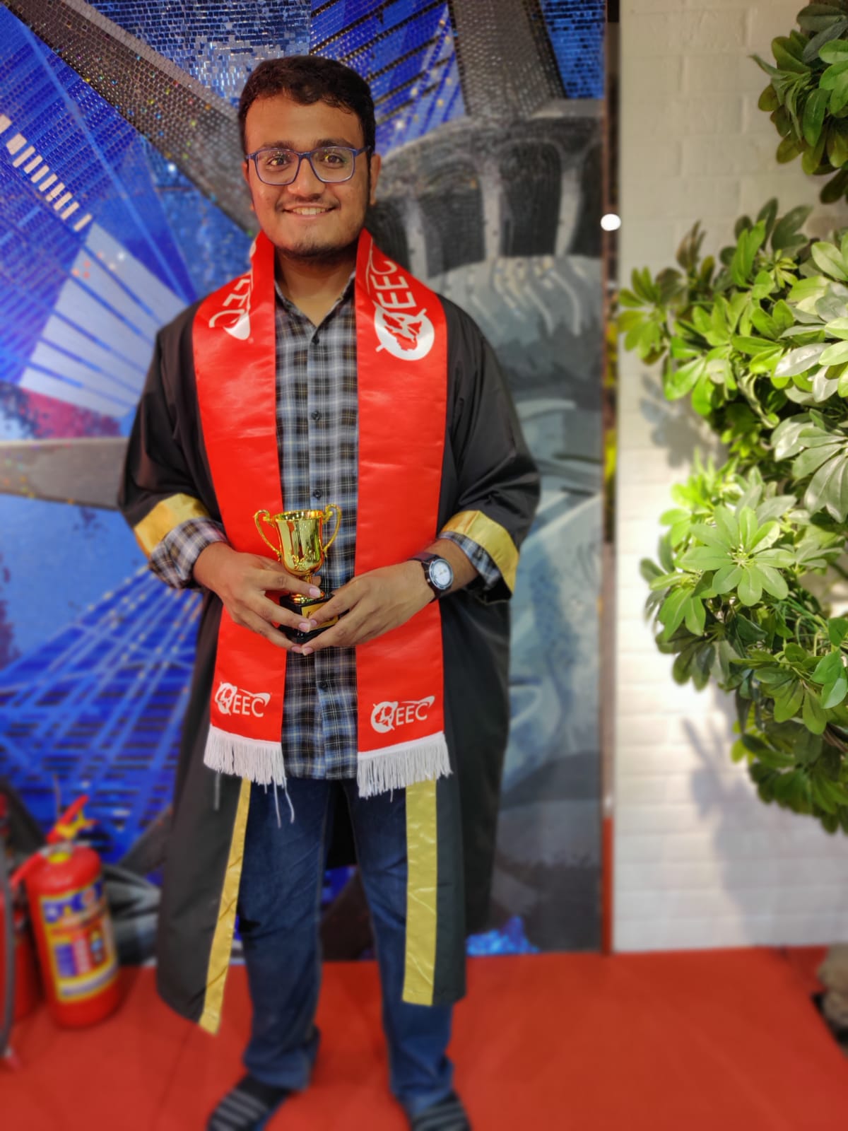 Yash Maniar scored GRE 308 at EEC Vapi