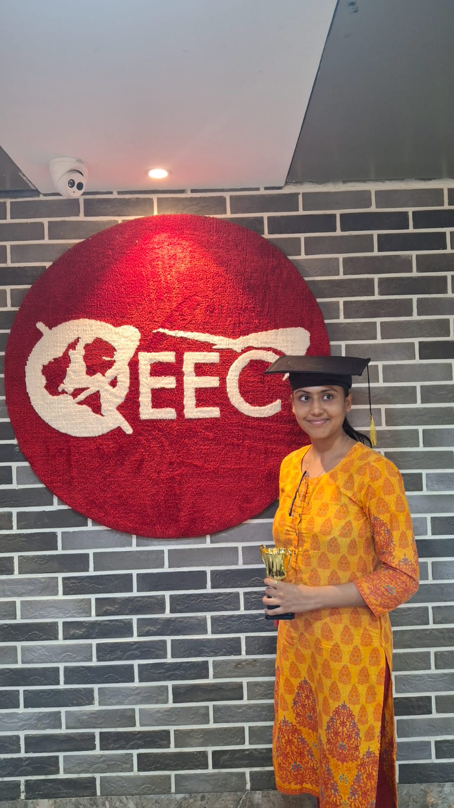 Bhumi Panchal scored GRE 311 at EEC Vapi