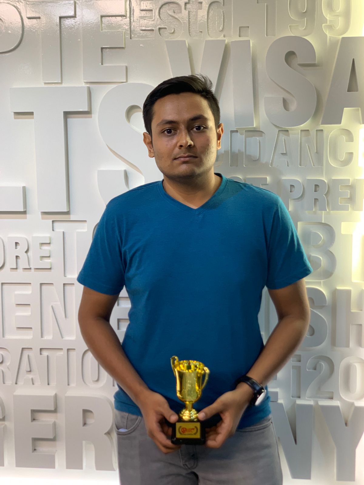 Deval Patel scored GRE 325 at EEC Vapi