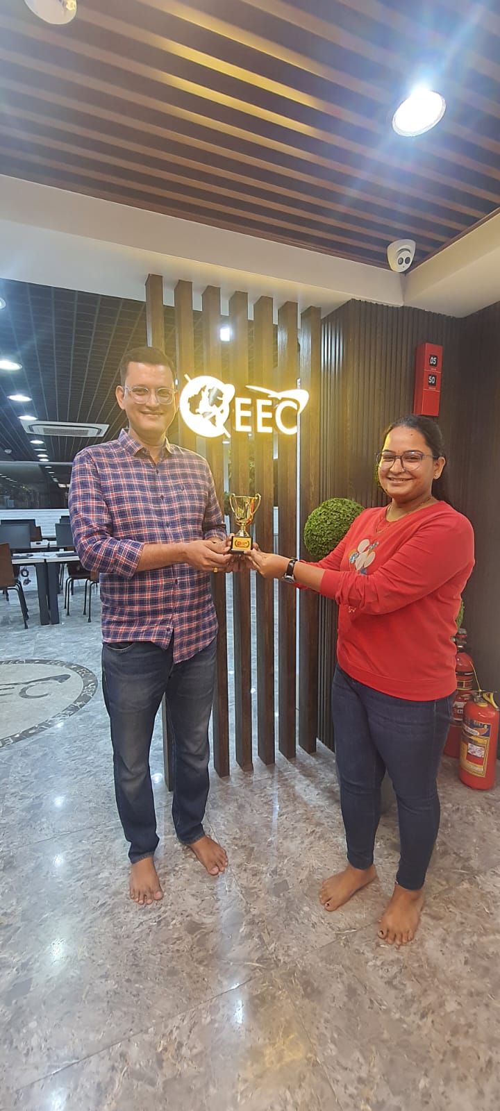 Deepak Belwal scored IELTS Band 8.0 at EEC Ahmedabad