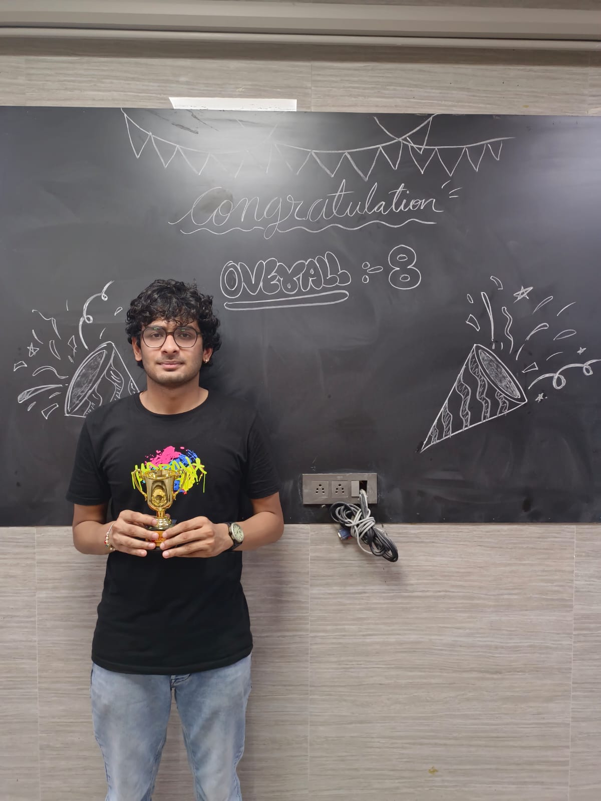 Krish Makadia scored IELTS Band 8.0 at EEC Ahmedabad