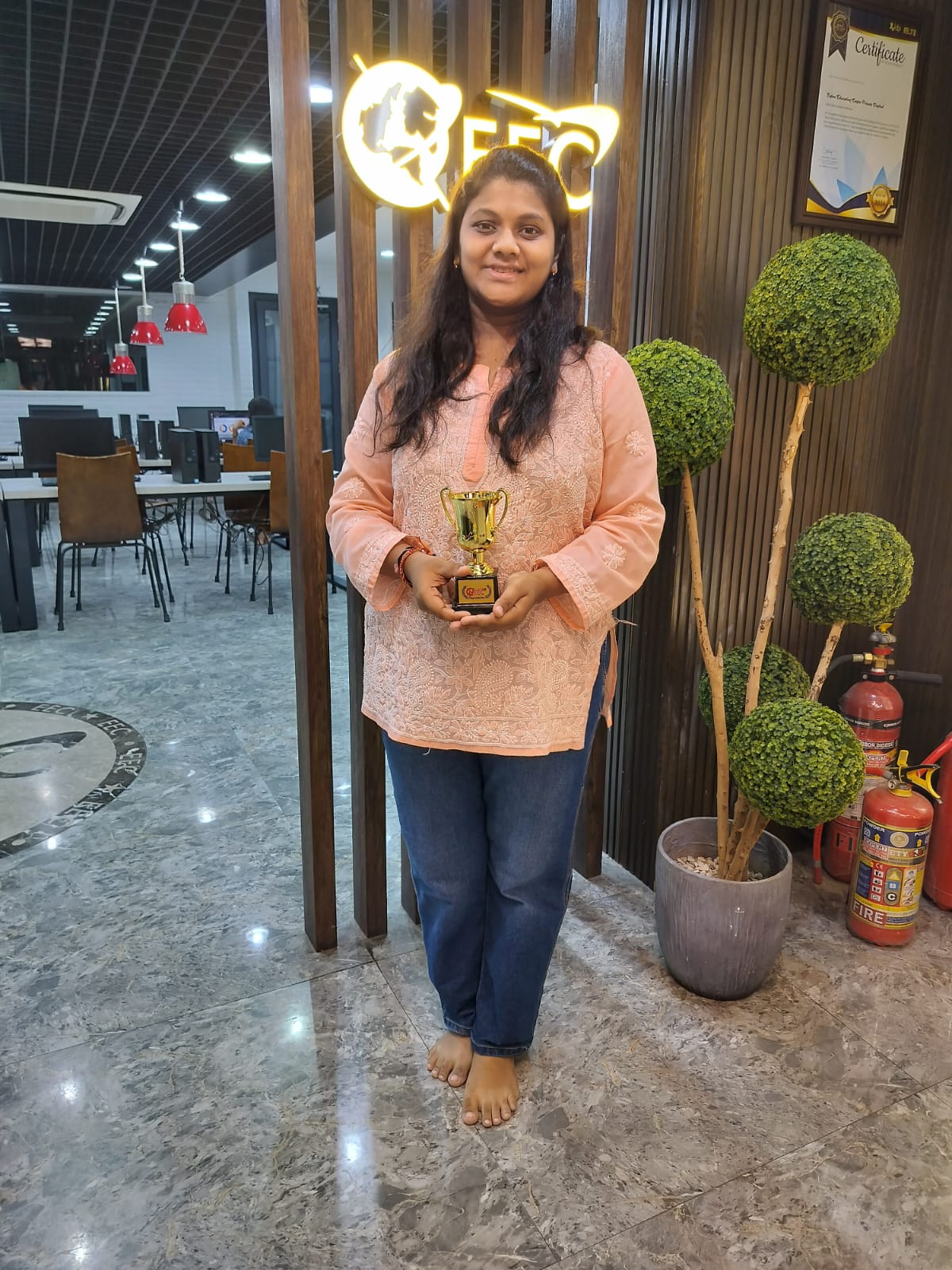 Priyanshi Shah scored IELTS Band 8.0 at EEC Ahmedabad