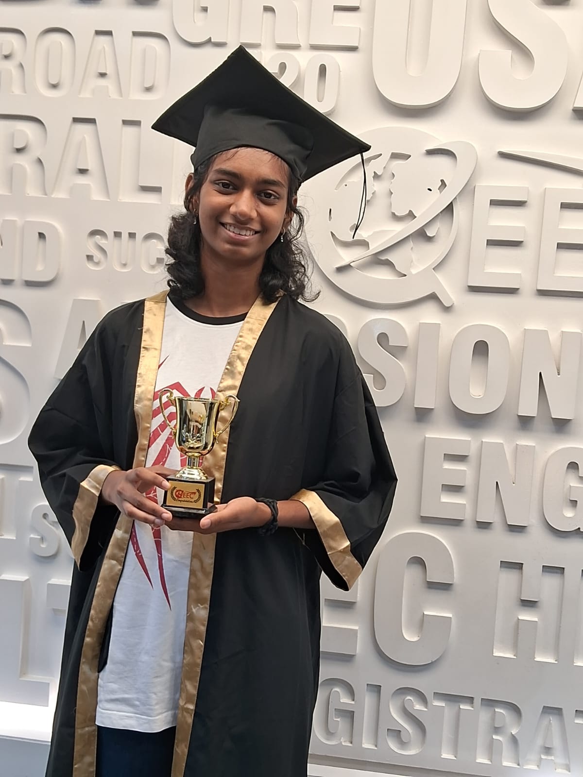 Ruchita Torawane scored IELTS Band 8.0 at EEC Ahmedabad