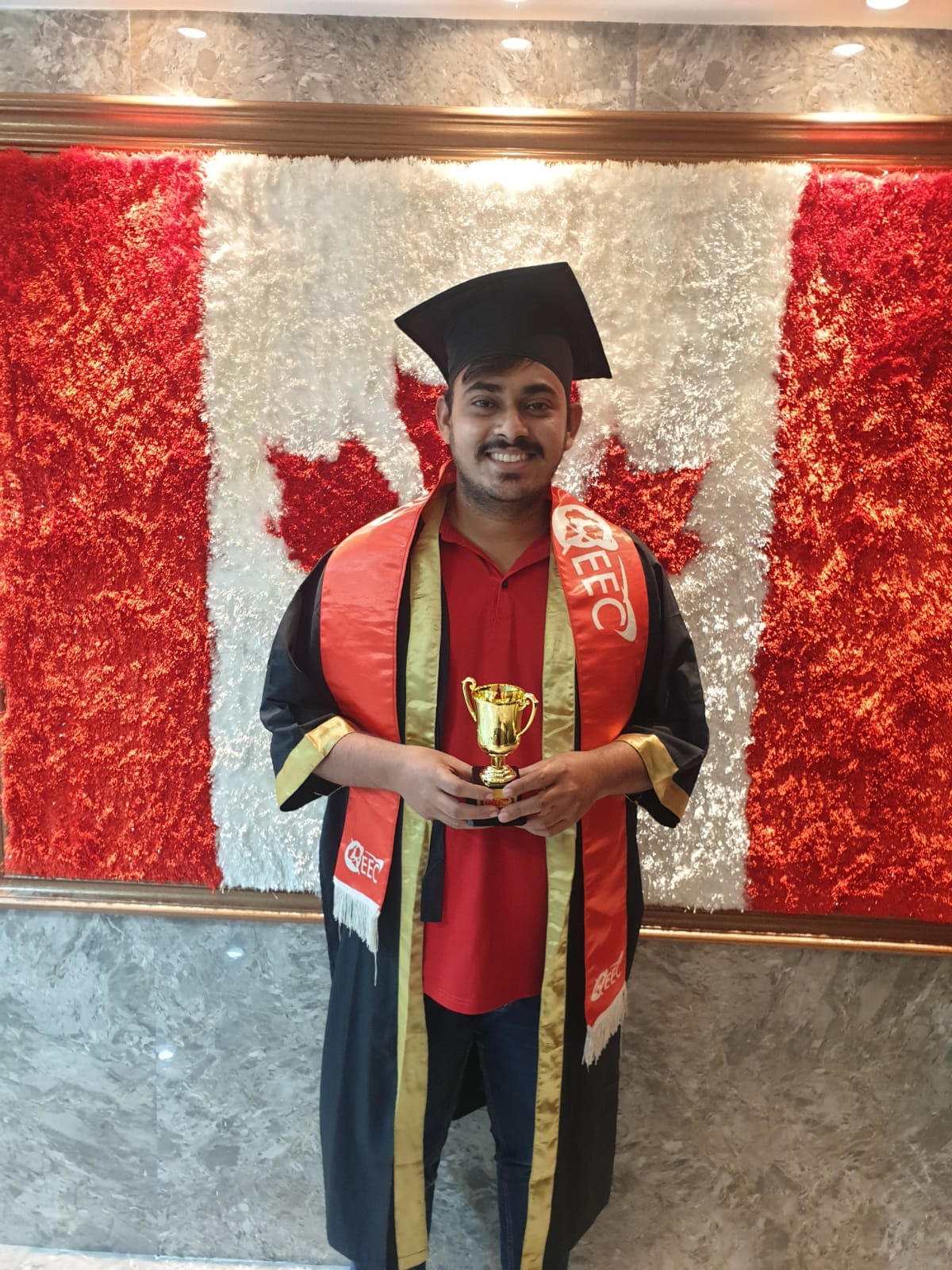 Harshyan Jadeja scored IELTS Band 8.5 at EEC Ahmedabad