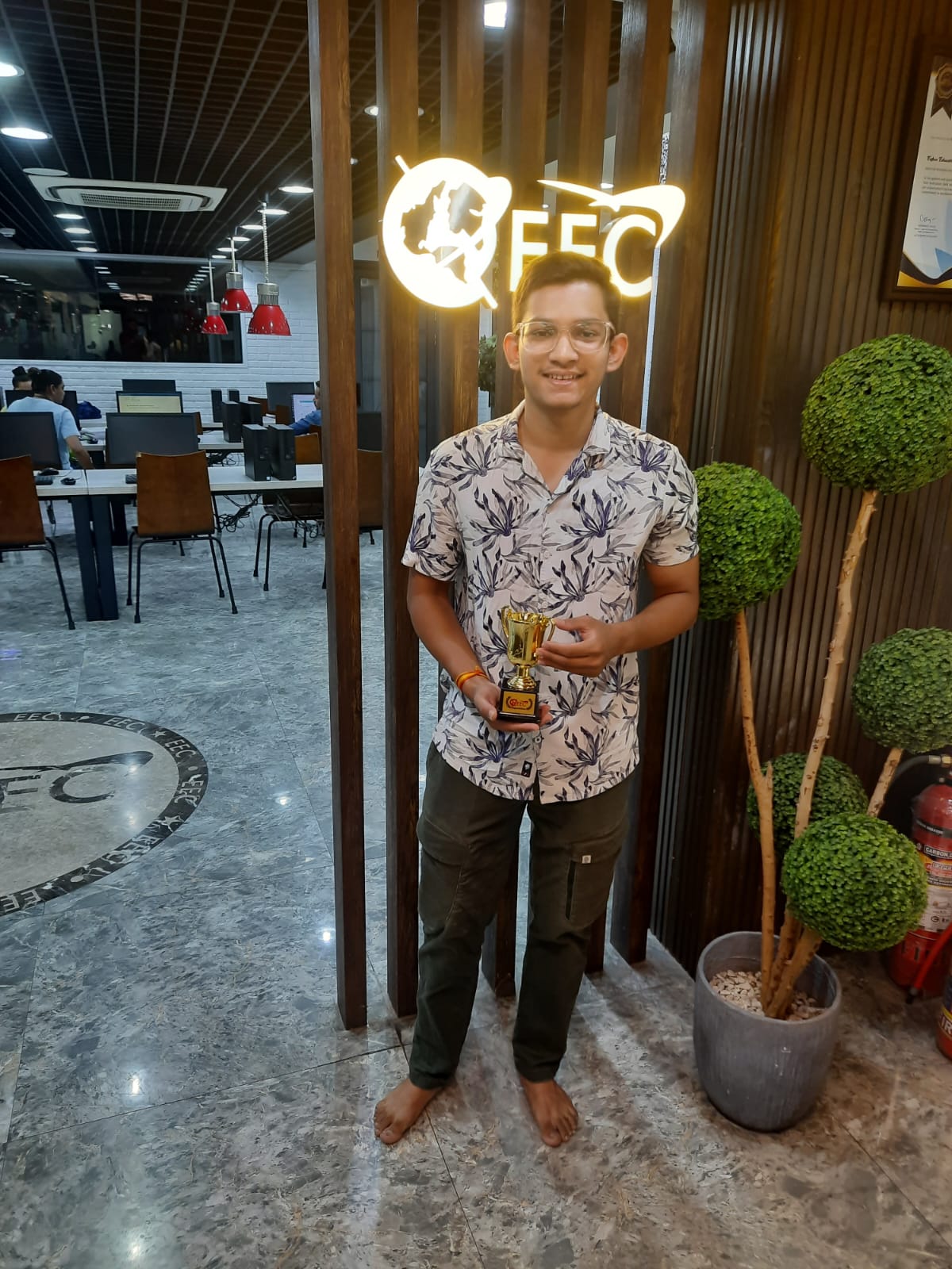 Deep Patel - PTE Score 75