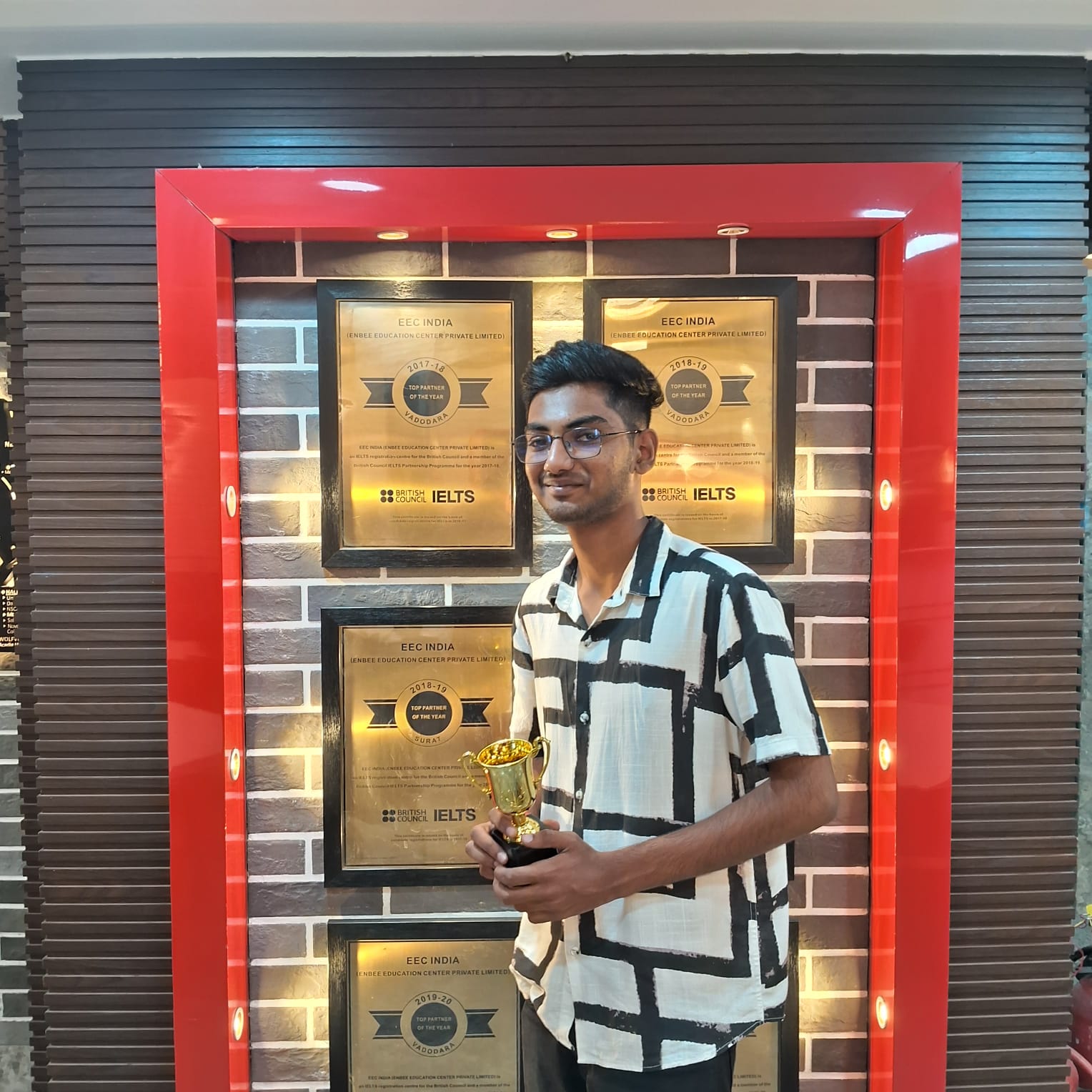 Jay Desai - PTE Score 88