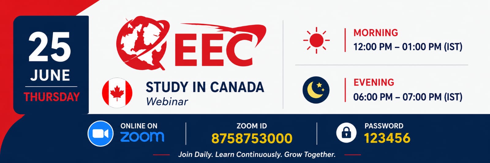 STUDY IN CANADA - EEC WEBINAR
