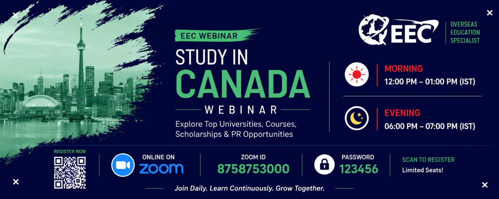 STUDY IN CANADA - EEC WEBINAR