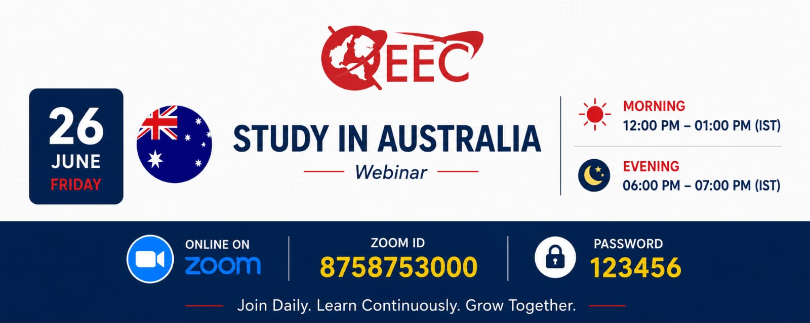 STUDY IN AUSTRALIA - EEC EVENT