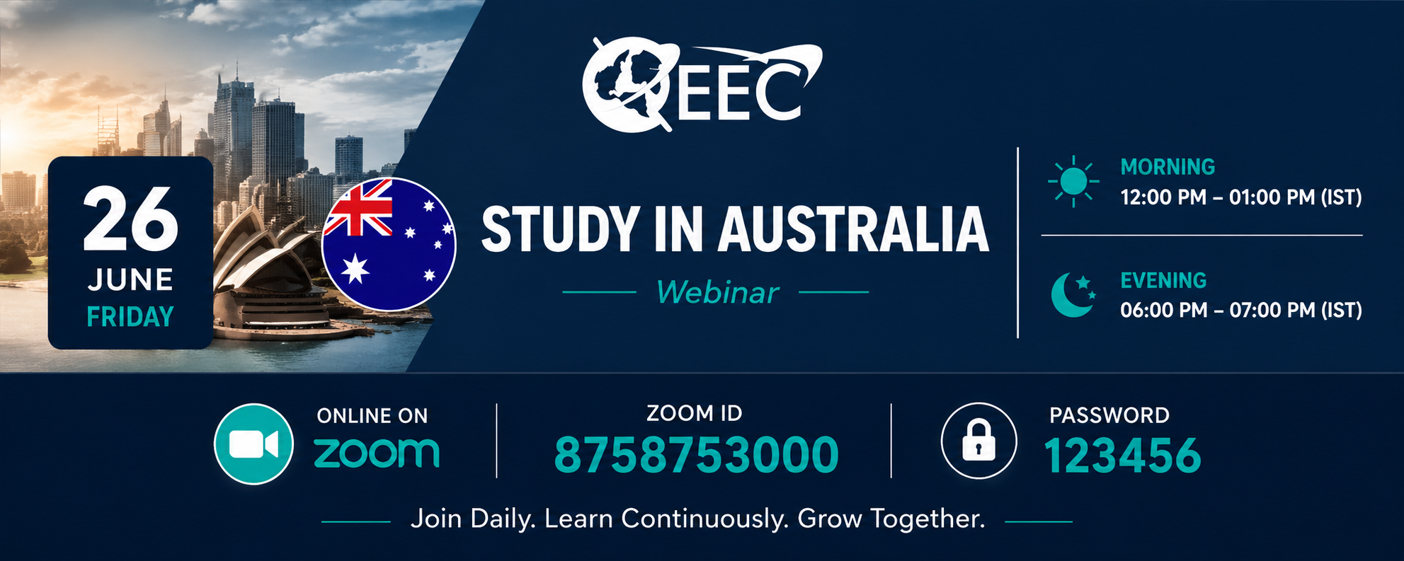 STUDY IN AUSTRALIA - EEC EVENT