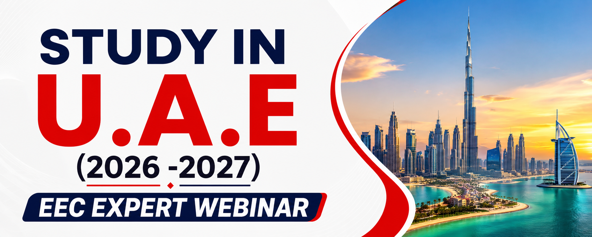 STUDY IN  U.A.E    (2026 -2027) - EEC EXPERT WEBINAR