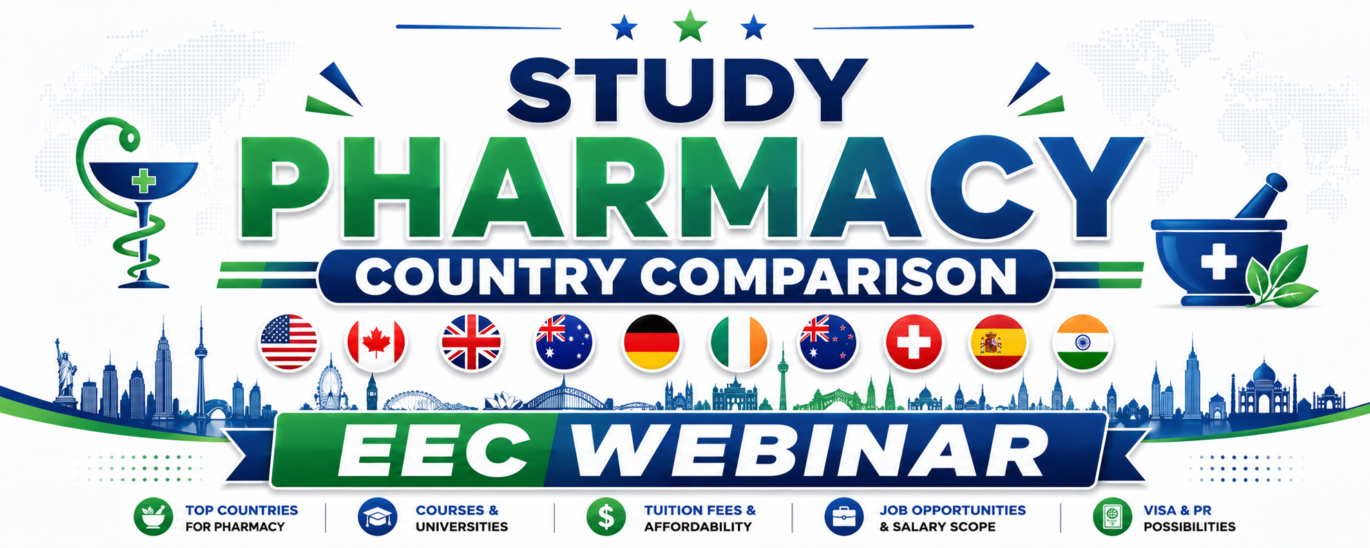 STUDY PHARMACY COUNTRY COMPARISION - EEC WEBINAR