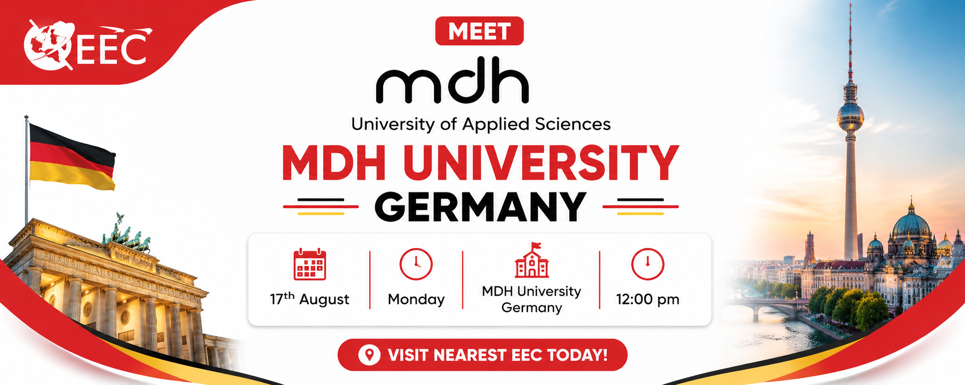 MDH University Of Applied Science - EEC Germany Webinar