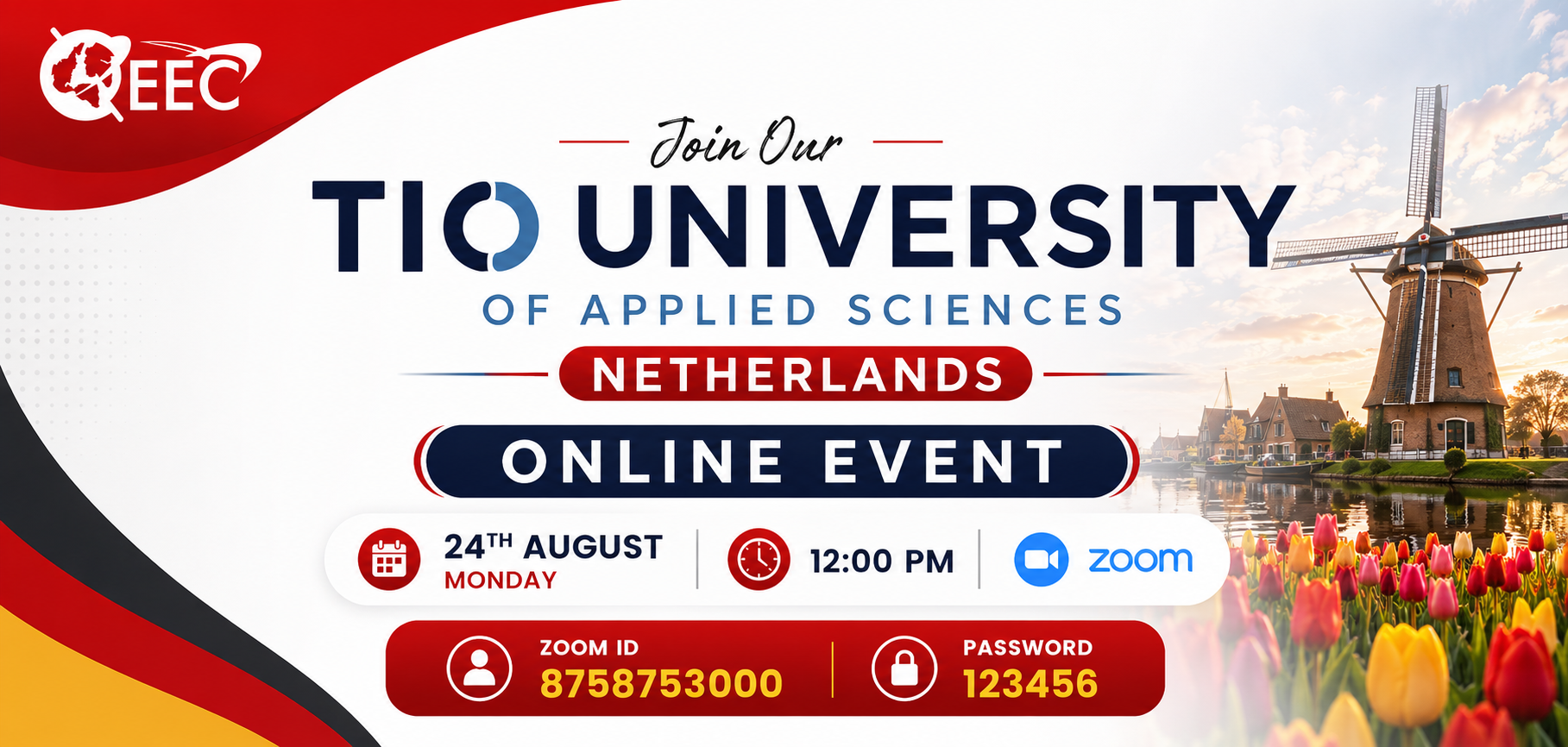 Tio University of Applied Science- Netherlands Online Event