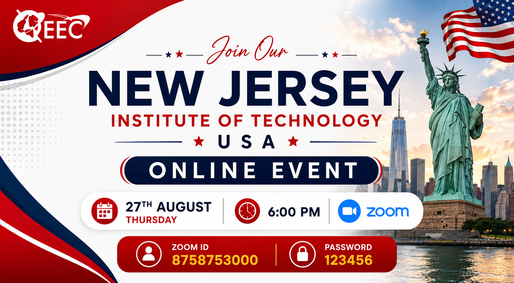 New Jersey Institute of Technology - USA WEBINAR