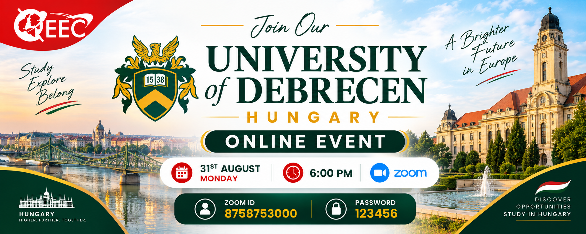 University of Deberceen Hungary - Online Webinar