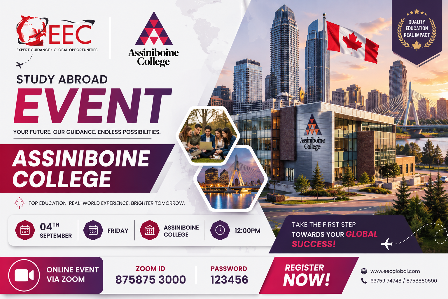 Assiniboine College Canada - Webinar