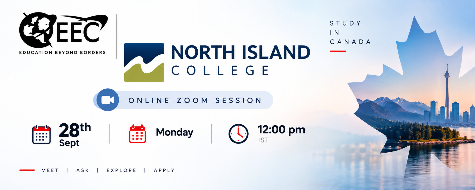 NORTH ISLAND COLLEGE CANADA - ONLINE EVENT