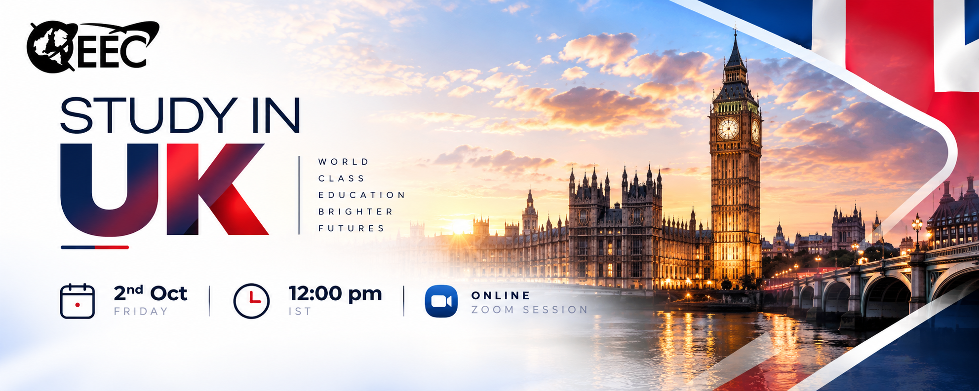 STUDYING IN UNITED KINGDOM 2027 - ONLINE MEET