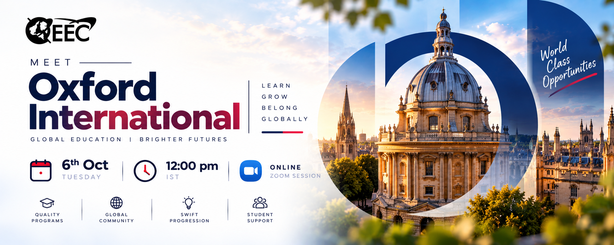 Oxford International University (UK) - ONLINE FREE  Event