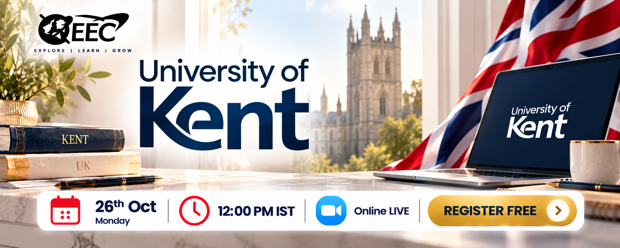 Kent University (UK) - FREE Webinar