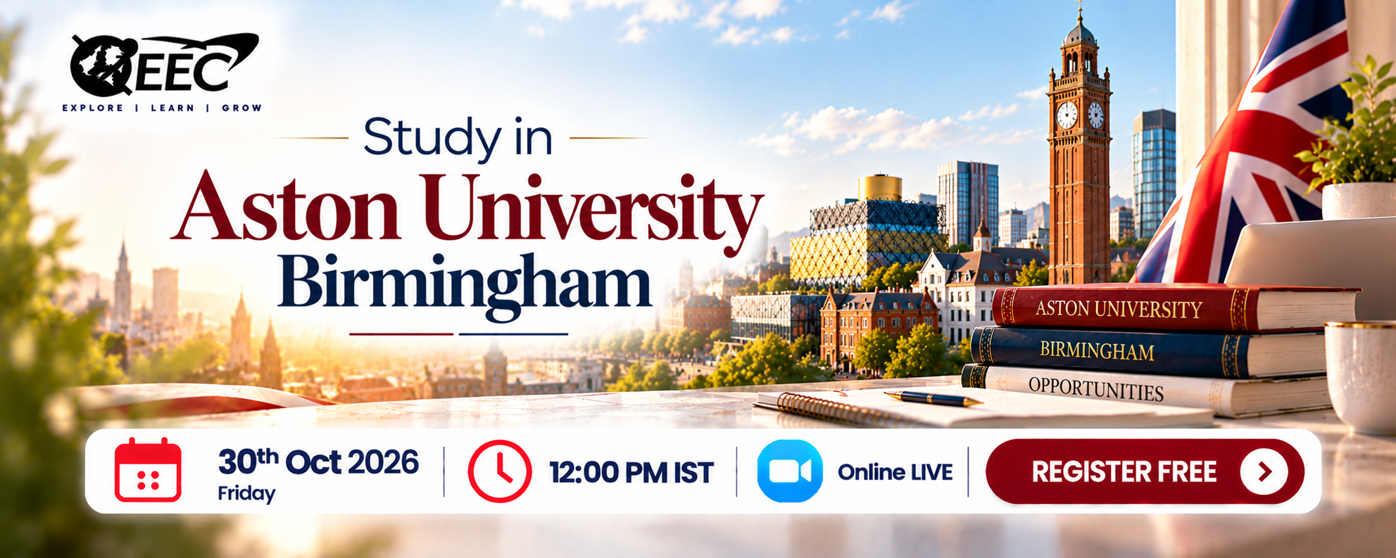 Aston University- Birmingham (UK) - WEBINAR