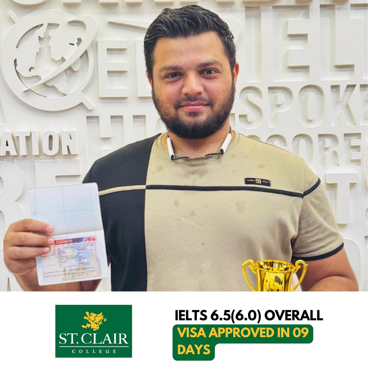 272 — student visa stamp