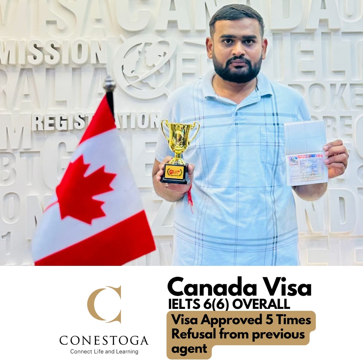 30 — student visa stamp