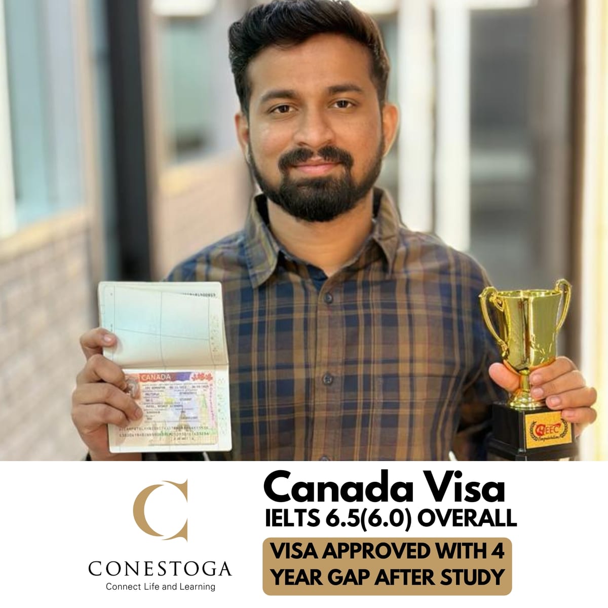 34 — student visa stamp