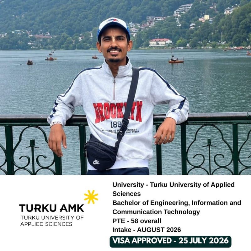 EEC student's Finland student visa approved