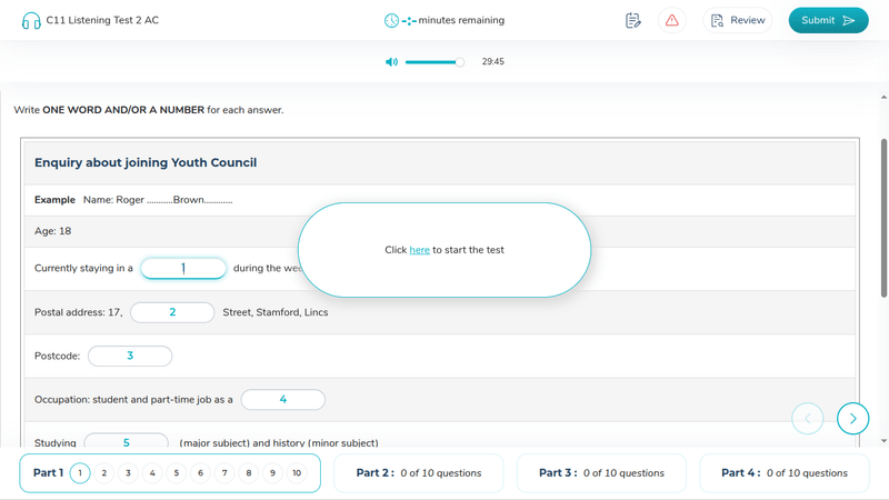ielts mock test software screenshot 16 — ielts mock test software screenshots