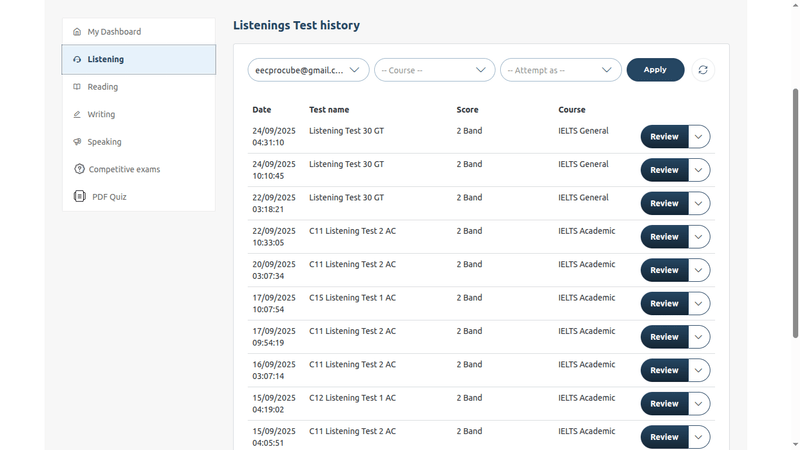 ielts mock test software screenshot 17 — ielts mock test software screenshots