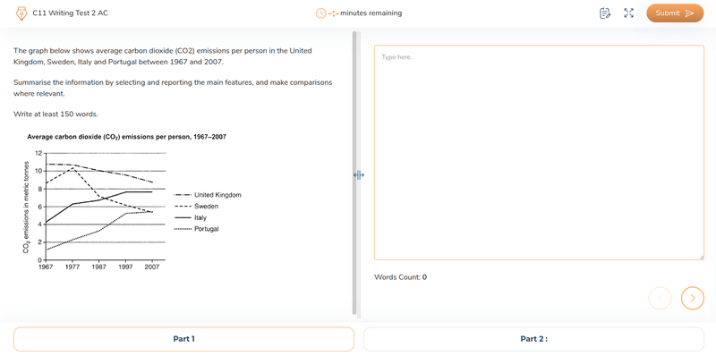 ielts mock test software screenshot 6 — ielts mock test software screenshots