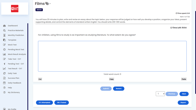 copy of 53. write essay — pte test software photo guide