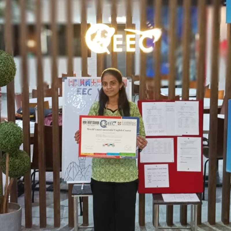 spoken english square photo 2 — after course ceremony photos