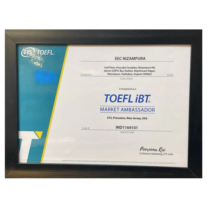 TOEFL iBT Market Ambassador — ETS India