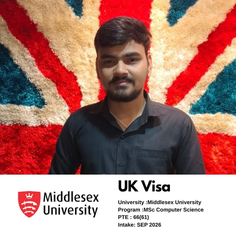 EEC student's UK student visa approved